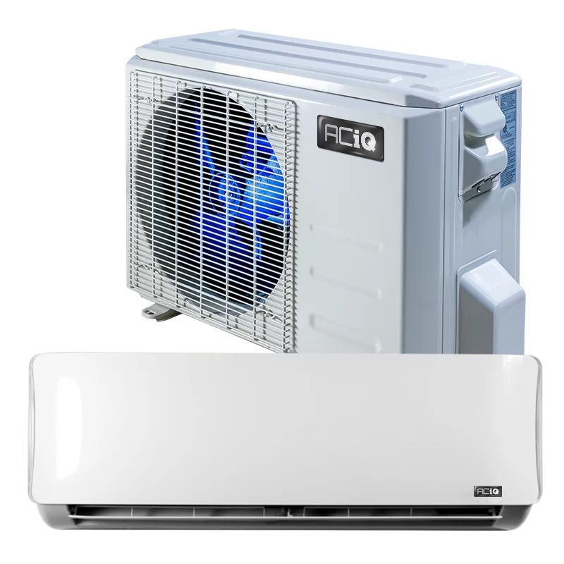 ACiQ 9,000 BTU 21.5 SEER2 ACiQ Single Zone Wall Mounted Mini Split System w/ WiFi - 115V - R454B