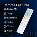 ACiQ 12,000 BTU 25.5 SEER ACiQ Extreme Series Single Zone Wall Mount Mini Split System - WiFi Enabled - R454B