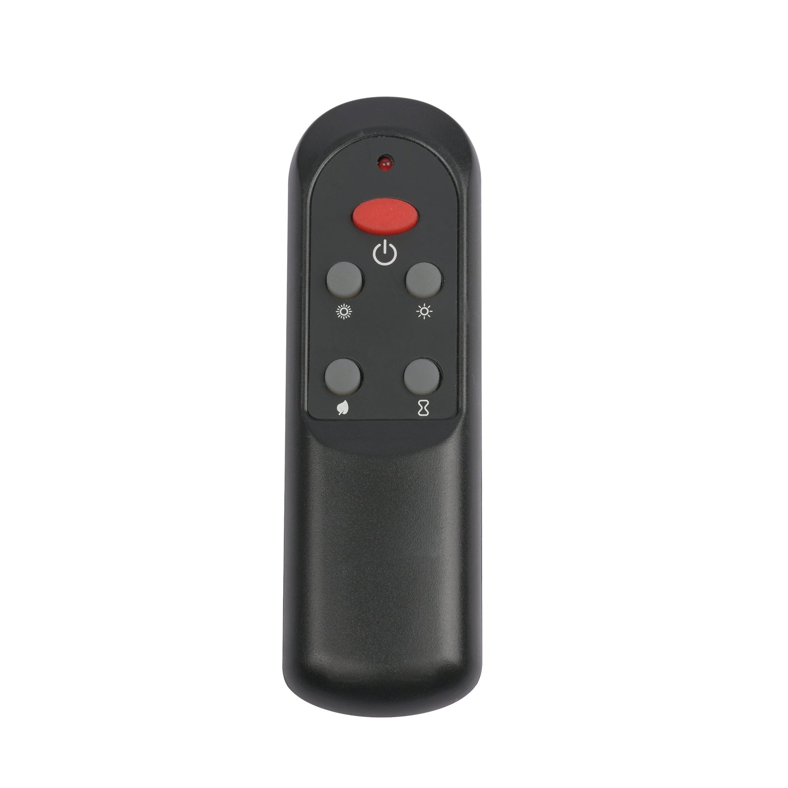 1500/750W 4-Tube Infrared 14" Heater with Remote and Eco-Mode, Black