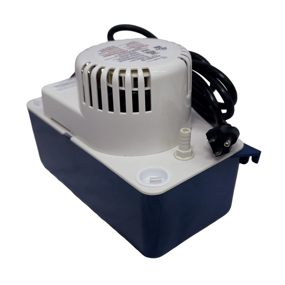 CoolGuard RTP22WS115V condensate pump inlet detail