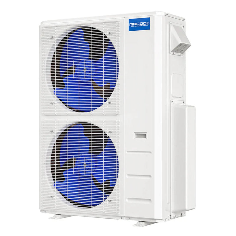 MRCOOL DIY 5th Gen Multi-Zone 2-Zone 55,000 BTU 22 SEER2 (12K + 12K) Ductless Mini-Split Air Conditioner and Heat Pump with Ceiling Cassettes