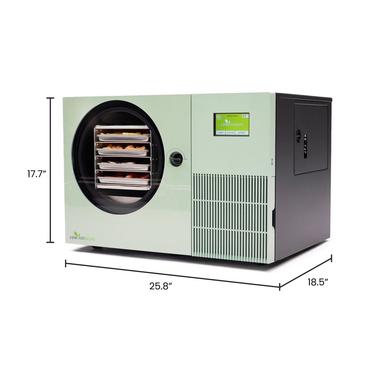 Harvest Right Countertop 360 Sage Green Freeze Dryer - HRFDCGR-PP