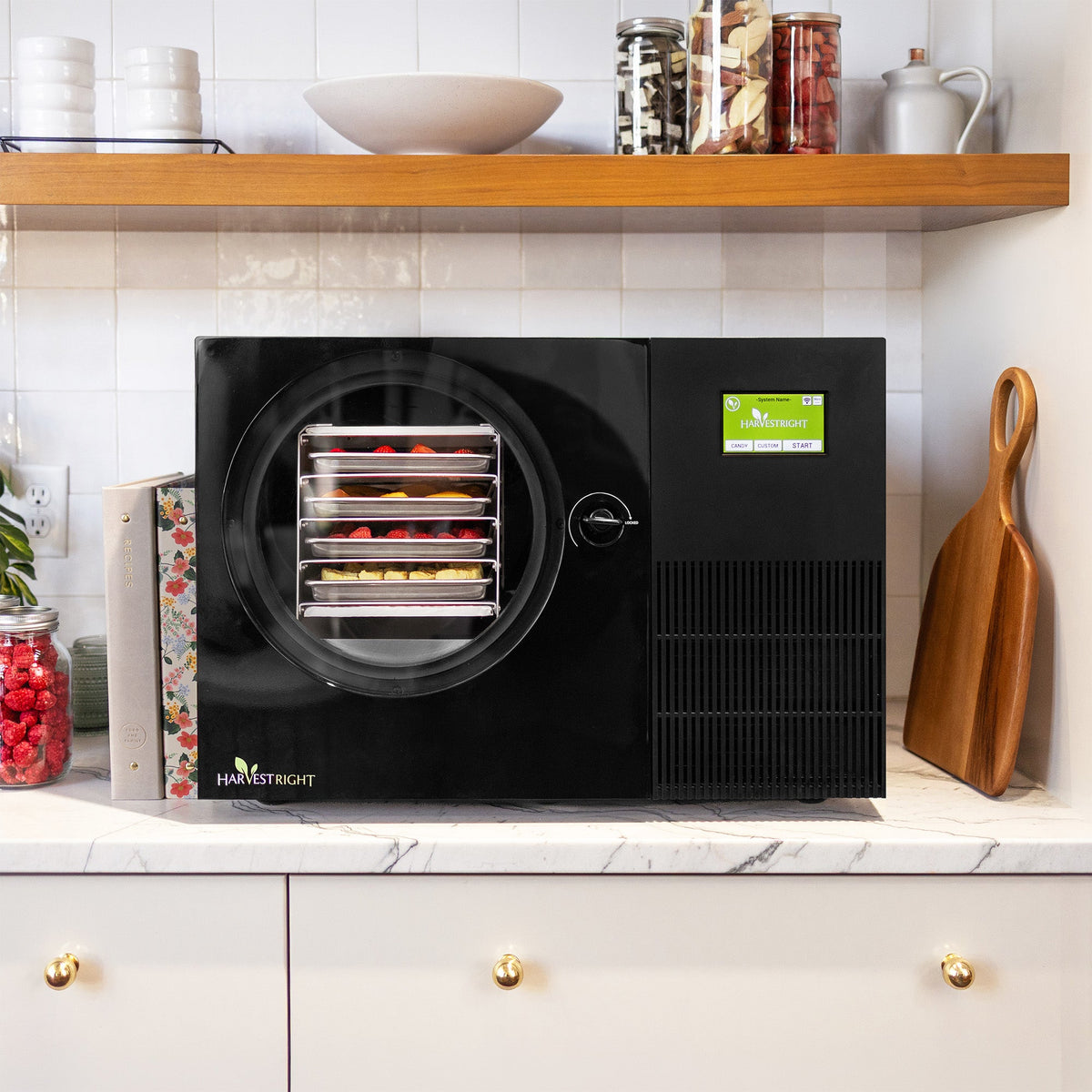 Harvest Right Countertop 360 Black Freeze Dryer - HRFDCBK-PP
