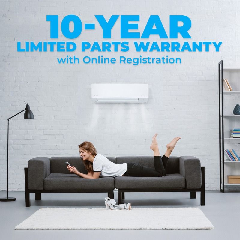 Daikin 12,000 BTU Oterra 20 SEER2 Single Zone Wall Mount Mini Split Heat Pump System - R32 | 115V