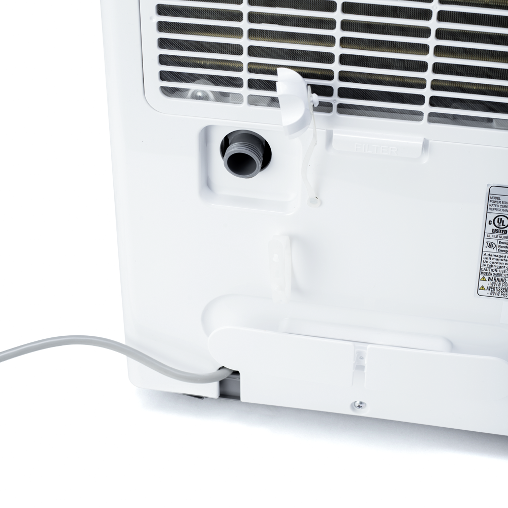 22-Pint ENERGY STAR Dehumidifier With Continuous Drainage, Ultra-Quiet Operation - Ideal for Small Rooms & Basements