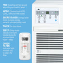 10,000 BTU 230V Energy Star Through-the-Wall Air Conditioner with Remote Control for Spaces up to 450 Sq. Ft.