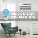 10,000 BTU 115V High-Efficiency Through-the-Wall Air Conditioner with Remote Control