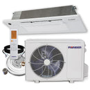 Pioneer® Quantum Ultra™ 9,000 BTU 22 SEER2 230V Single-Way Ceiling Recessed Cassette Ductless Mini-Split Air Conditioner Inverter Heat Pump Full Set