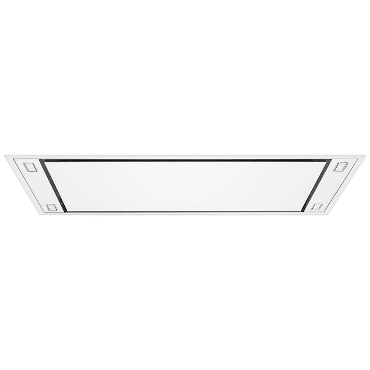 Victory 42-Inch 900 CFM Flush Ceiling Range Hood in Matte White