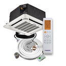 Pioneer® Multi Zone 9,000 BTU Quantum Series Ceiling Cassette Indoor Section Split Inverter++ Air Conditioner Heat Pump 230V
