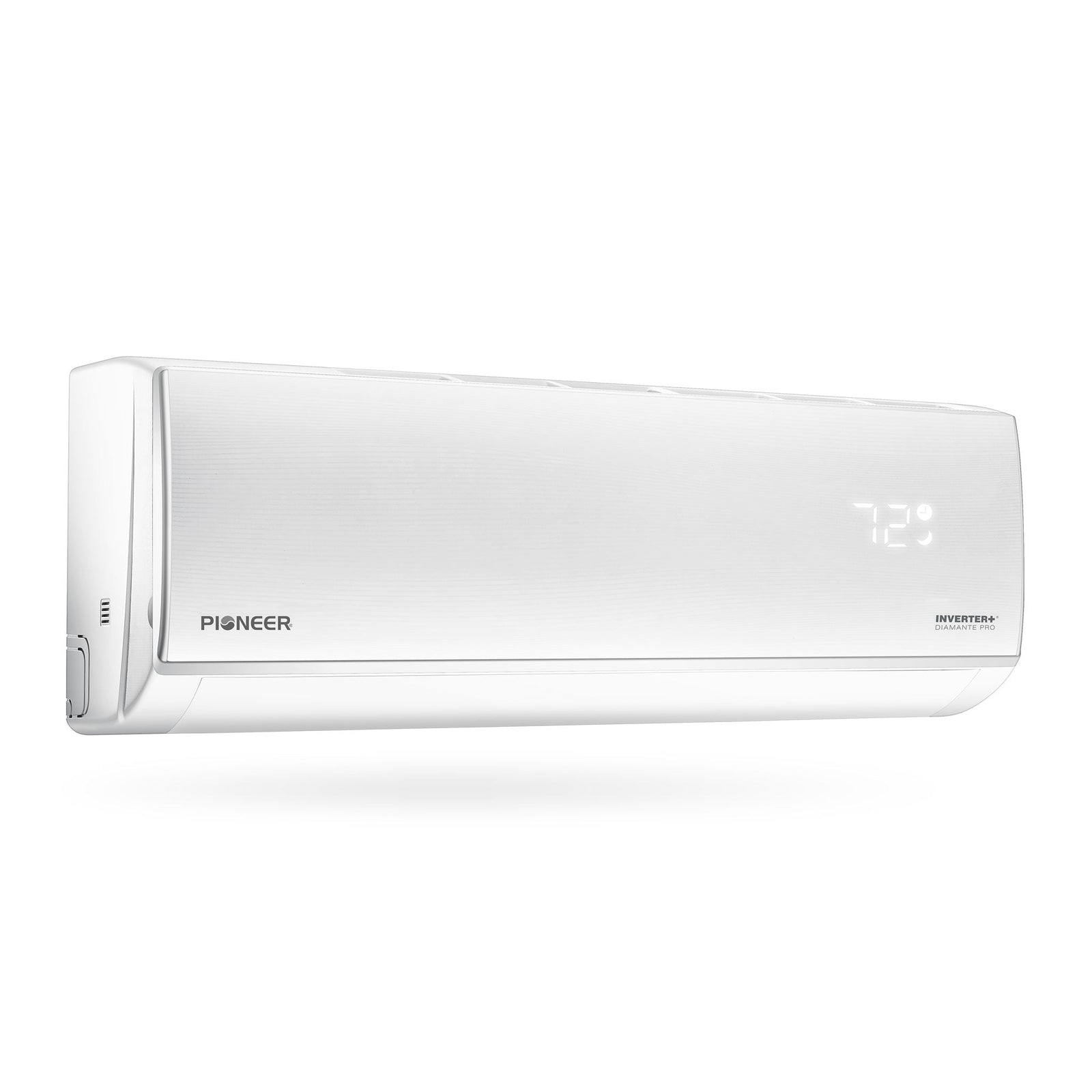 Pioneer® Diamante Pro™ 18,000 BTU 21 SEER2 230V High-Wall Ductless Mini-Split Air Conditioner Inverter Heat Pump with 16 Ft. Kit
