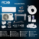 ACiQ 9,000 BTU 19 SEER2 ACiQ Essentials Single Zone Wall Mounted Mini Split System w/ WiFi - 115V -R410A