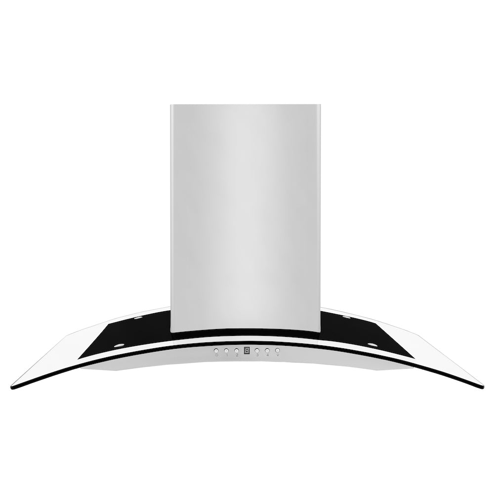 ZLINE Convertible Vent 30-inch range hood in stainless steel GL14I-30, front view