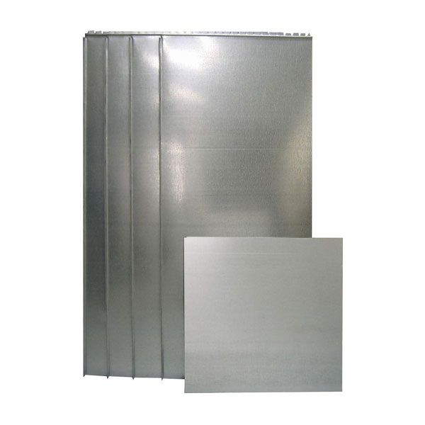 Knockdown Supply Plenum with Top - 20" x 20" x 36" - C Width
