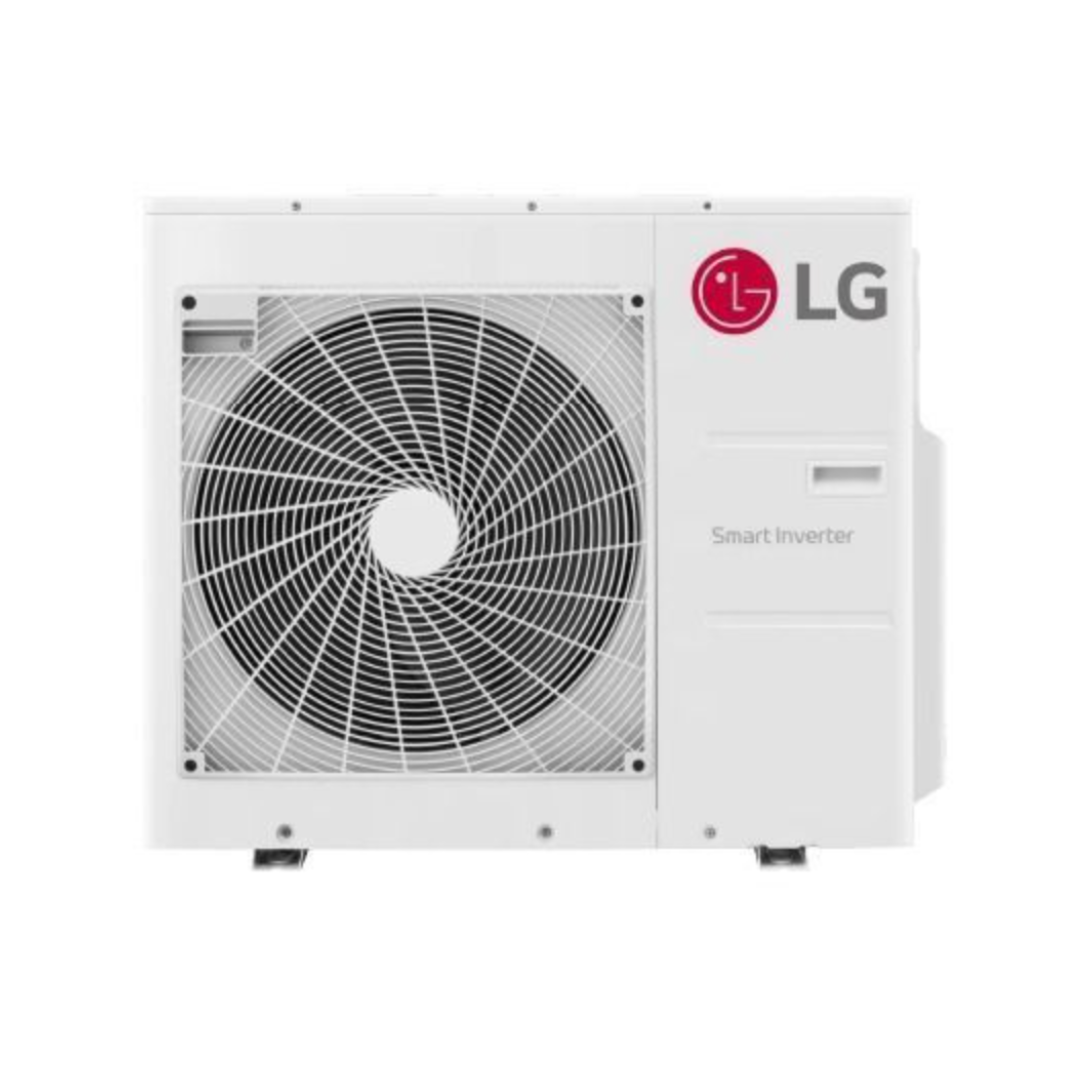 LG Multi F Multi-Zone 3-Zone 30,000 BTU 20 SEER2 (9K + 9K + 15K) Ductless Mini-Split Air Conditioner and Heat Pump - outdoor condenser