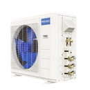 MRCOOL DIY Hybrid Central Split System - 2-Zone 36K BTU Condenser with  24K Ducted Air Handler and 6K Wall Mounted Air Handler
