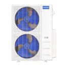 MRCOOL DIY Hybrid Central Split System - 2-Zone 48K BTU Condenser with  36K Ducted Air Handler and 9K Wall Mounted Air Handler
