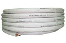 Mini Split 3/8" LL x 5/8" SL x 1/2" Insulated Non Flared Line Set - 50 Feet