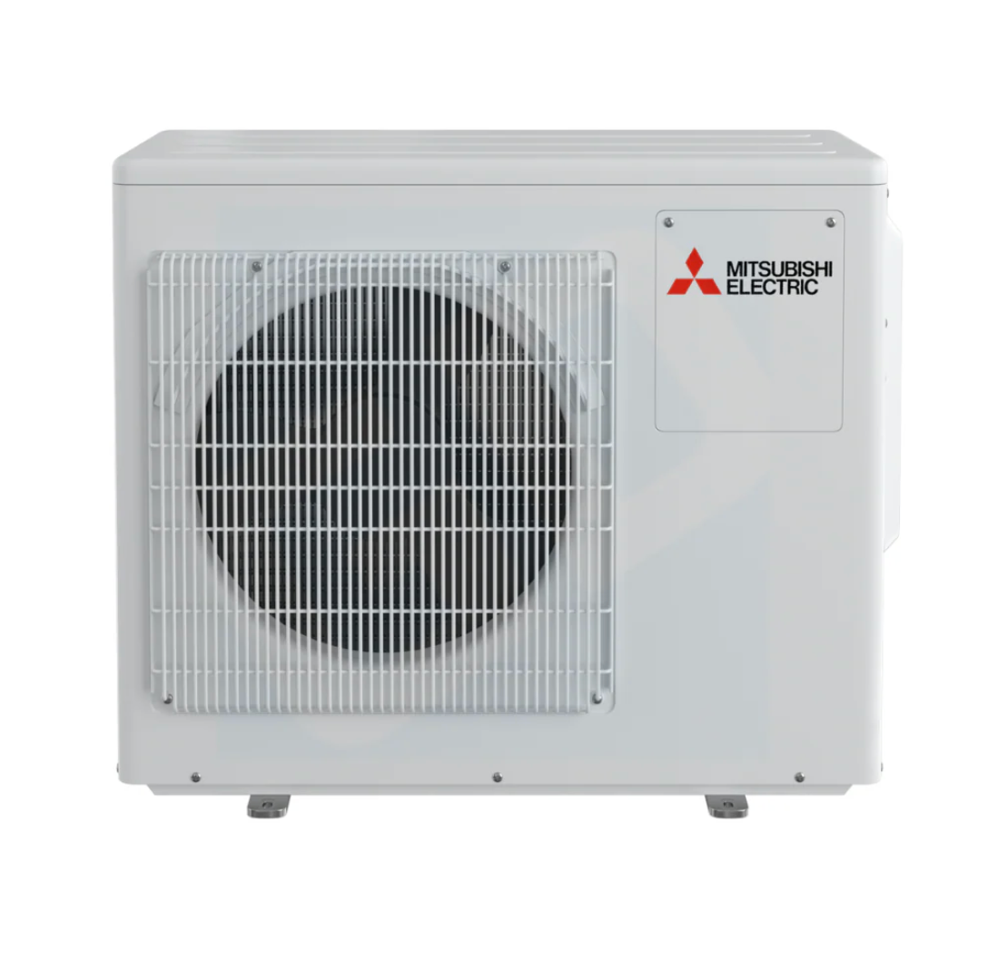 Mitsubishi 20,000 BTU (9K + 15K) GX-Series 20 SEER2 Dual Zone Wall Mount Mini Split Heat Pump System - R454B | 230V