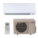 Mitsubishi wall-mounted indoor unit outdoor condenser and remote