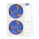 MRCOOL DIY Multi Zone 5th Gen 55K BTU Dual Zone Mini-Split with Ceiling Cassettes 12K + 12K Condenser