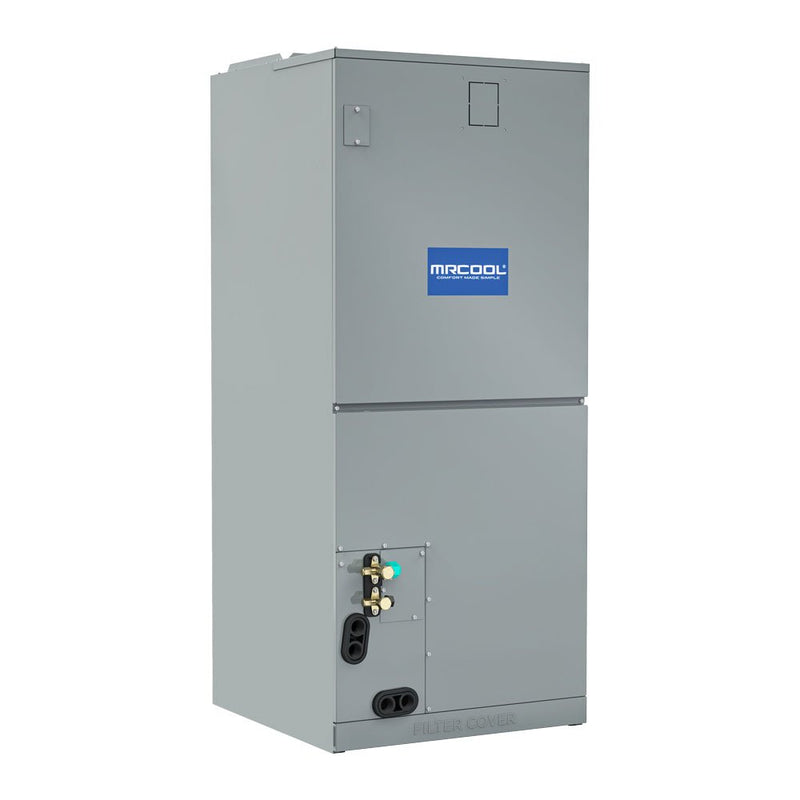 Front of Air Handler for MRCOOL VersaPro 18,000 BTU 1.5 Ton Central Ducted Heat Pump System