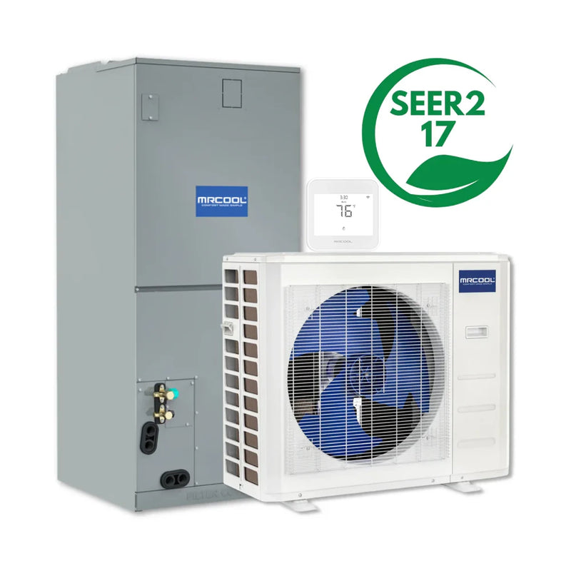 MRCOOL VersaPro 30,000 BTU 2.5 Ton 17 SEER2 Central Ducted Heat Pump System - 2nd Gen