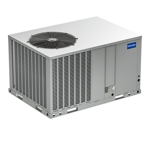 Top of MRCOOL VersaPro 4 Ton 48,000 BTU 13.4 SEER2 Central Ducted Heat Pump Package Unit - Horizontal