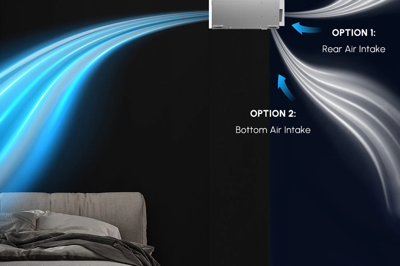 Pioneer® Quantum Ultra™ 12,000 BTU 18.5 SEER2 230V Ceiling Concealed Ducted Mini-Split Air Conditioner Full Set