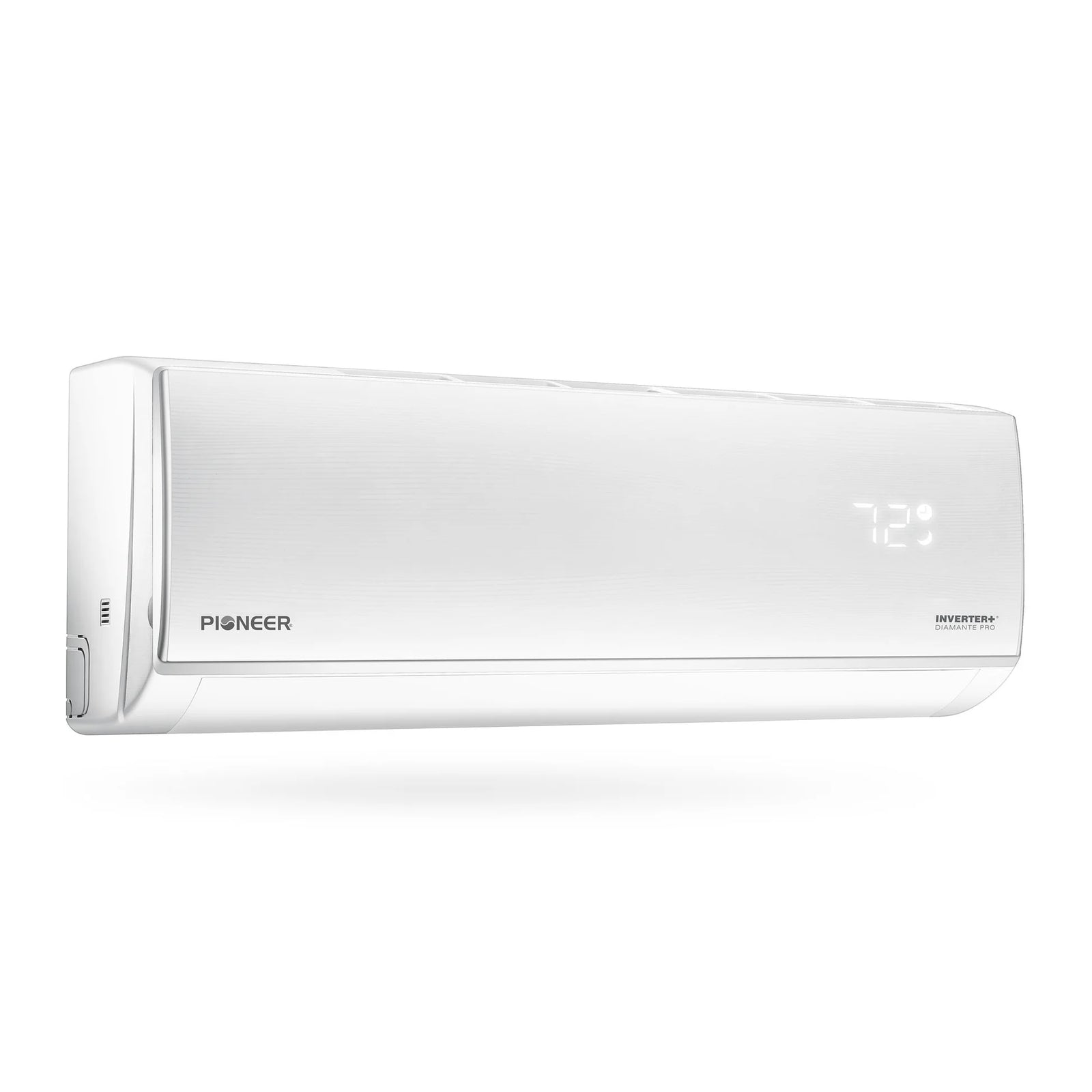 Pioneer® Diamante Pro™ 9,000 BTU 19 SEER2 High-Wall Ductless Mini-Split Air Conditioner Inverter Heat Pump with 16 Ft. Kit - 115V
