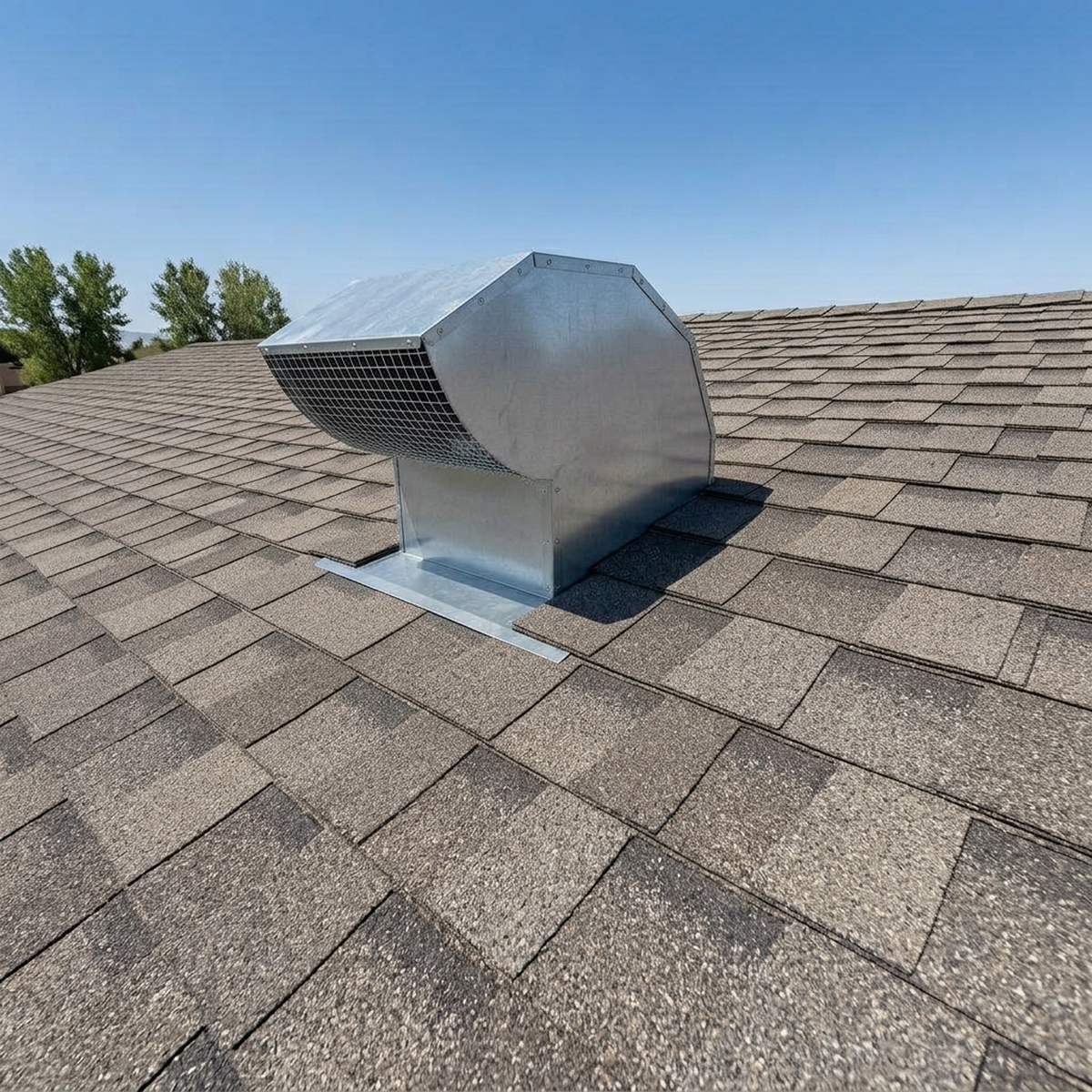 10-Inch Galvanized Steel Roof Cap
