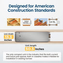 Senville Aura 18,000 BTU 20.6 SEER2 Cassette Mini Split Heat Pump Air Conditioner - 230V