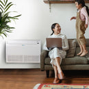 Senville AURA 24,000 BTU 20.4 SEER2 Floor Mounted Single Zone Ductless Mini Split Example 1