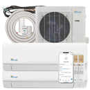 Senville AURA 36,000 BTU (12K + 24K) Dual Zone Mini Split Air Conditioner