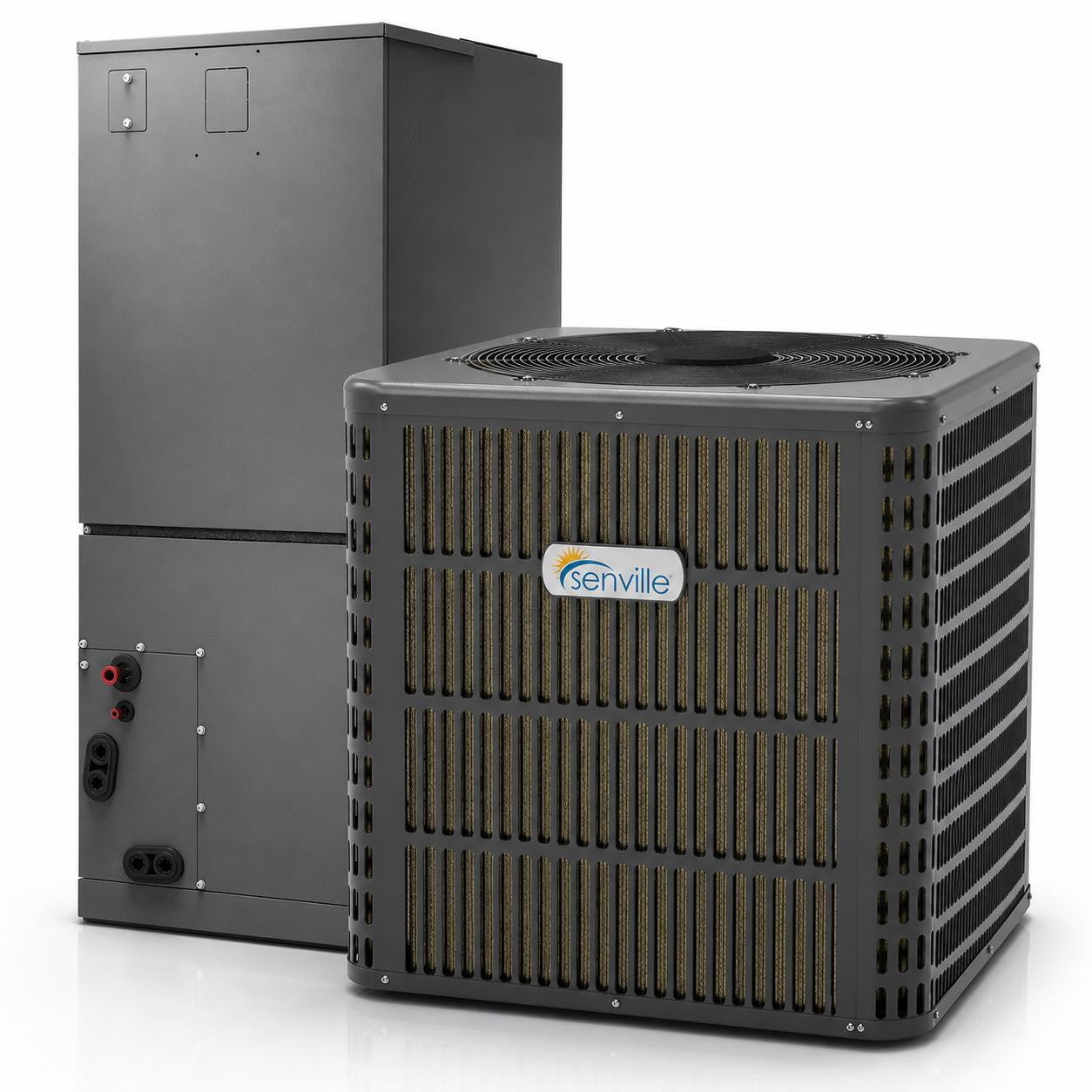 Senville 5 Ton 17.1 SEER2 Central AC Unit Heat Pump - Top Discharge - R-32 - 230V