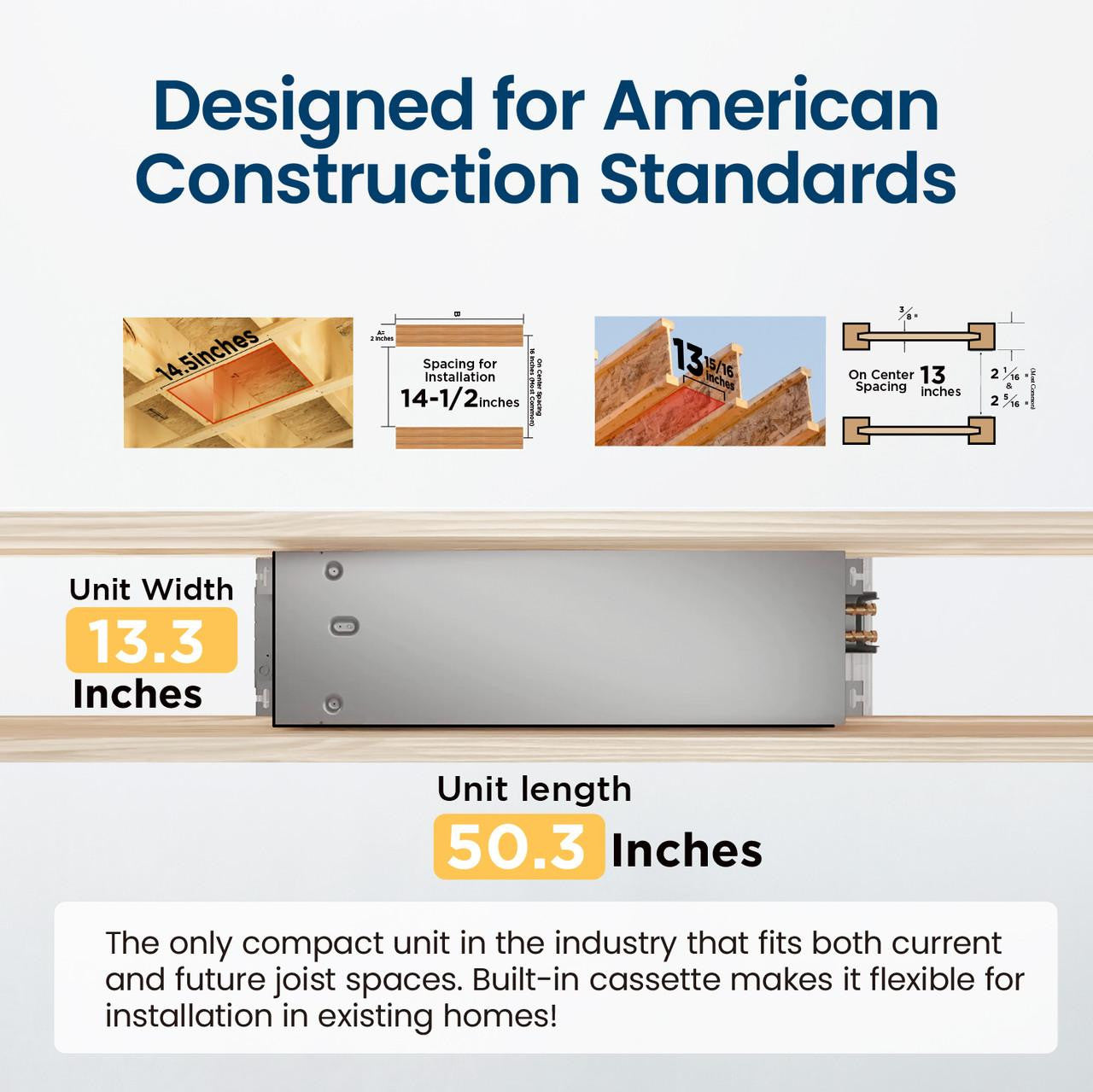 Senville AURA 9,000 BTU One-Way Ceiling Cassette - Image 4
