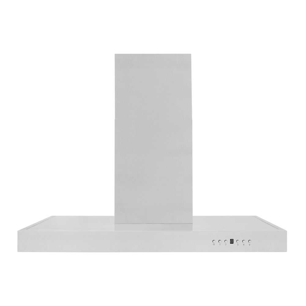 ZLINE Convertible Vent 36-inch range hood in stainless steel KE-36, front view