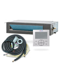 Pioneer® Multi Zone 24,000 BTU Quantum Ultra Ceiling Concealed Indoor Section Ductable Mini-Split Wi-Fi Inverter++ Air Conditioner Heat Pump 230V