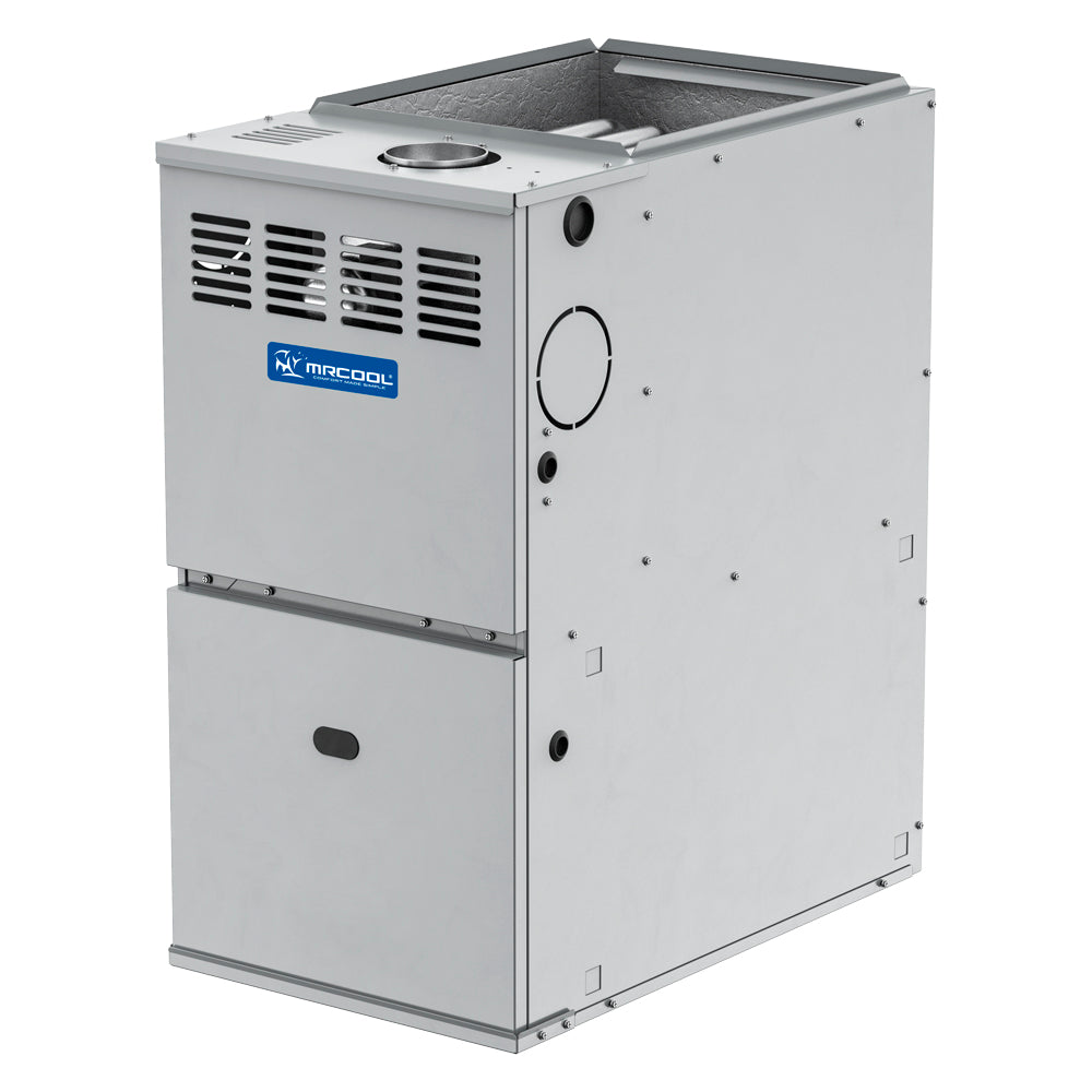 MRCOOL 40,000 BTU 80% AFUE Variable Speed MRCOOL VersaPro Gas Furnace Side