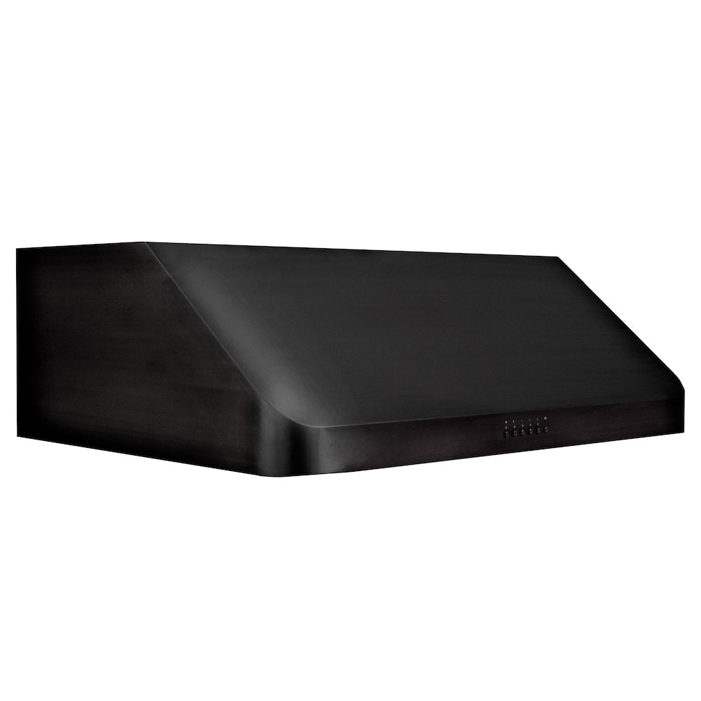 ZLINE 36-inch range hood in black stainless steel BS623-36