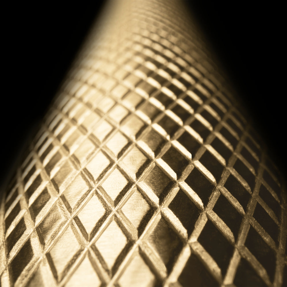 ZLINE Autograph Edition Paramount 48-inch range in stainless steel and champagne bronze accents SINRZ-48-KCB, detail