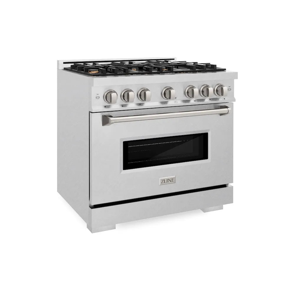 ZLINE Classic 36-inch range in satin stainless steel CGRS-BR-36