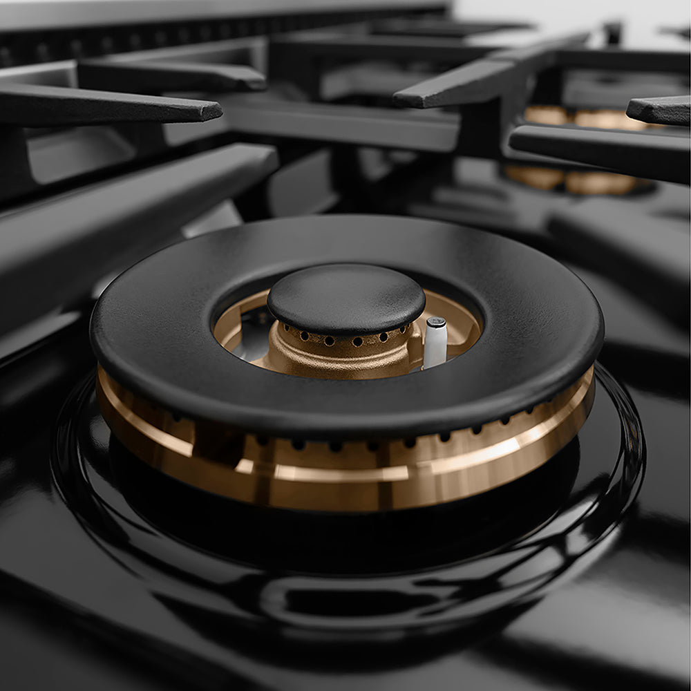 ZLINE Classic 30-inch rangetop in satin stainless steel PCRTS-30, from above