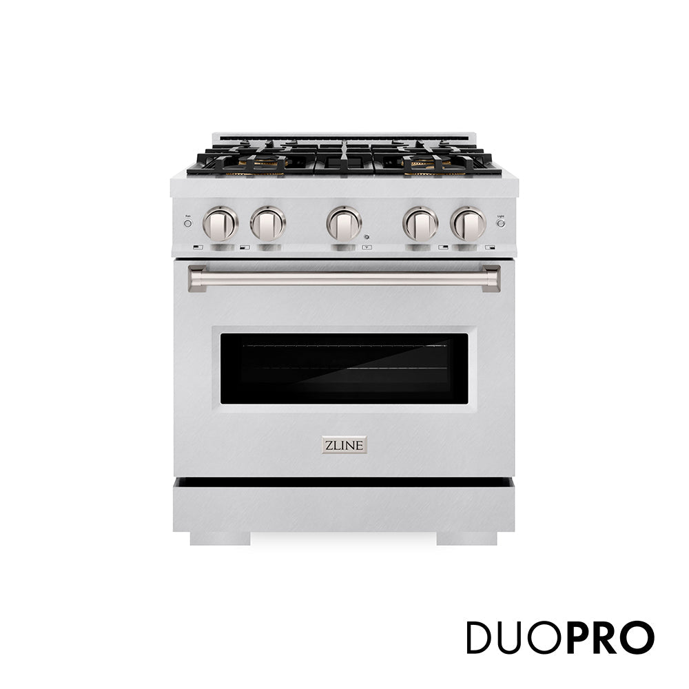 ZLINE Classic 30-inch range in satin stainless steel PCDRS-30