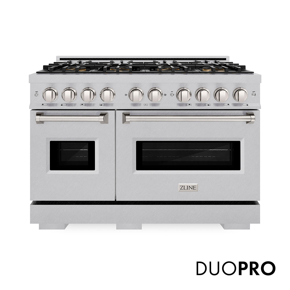 ZLINE Classic 48-inch range in satin stainless steel PCGRS-48