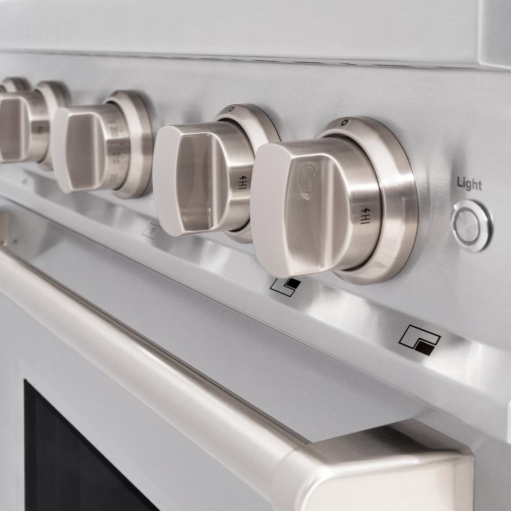 ZLINE Classic 30-inch range in stainless steel CDR-BR-30, detail