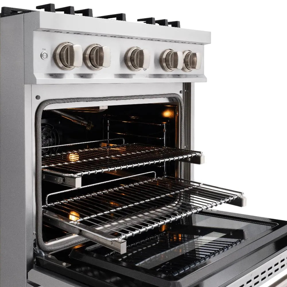 ZLINE Classic 30-inch range in stainless steel CDR-BR-30, detail