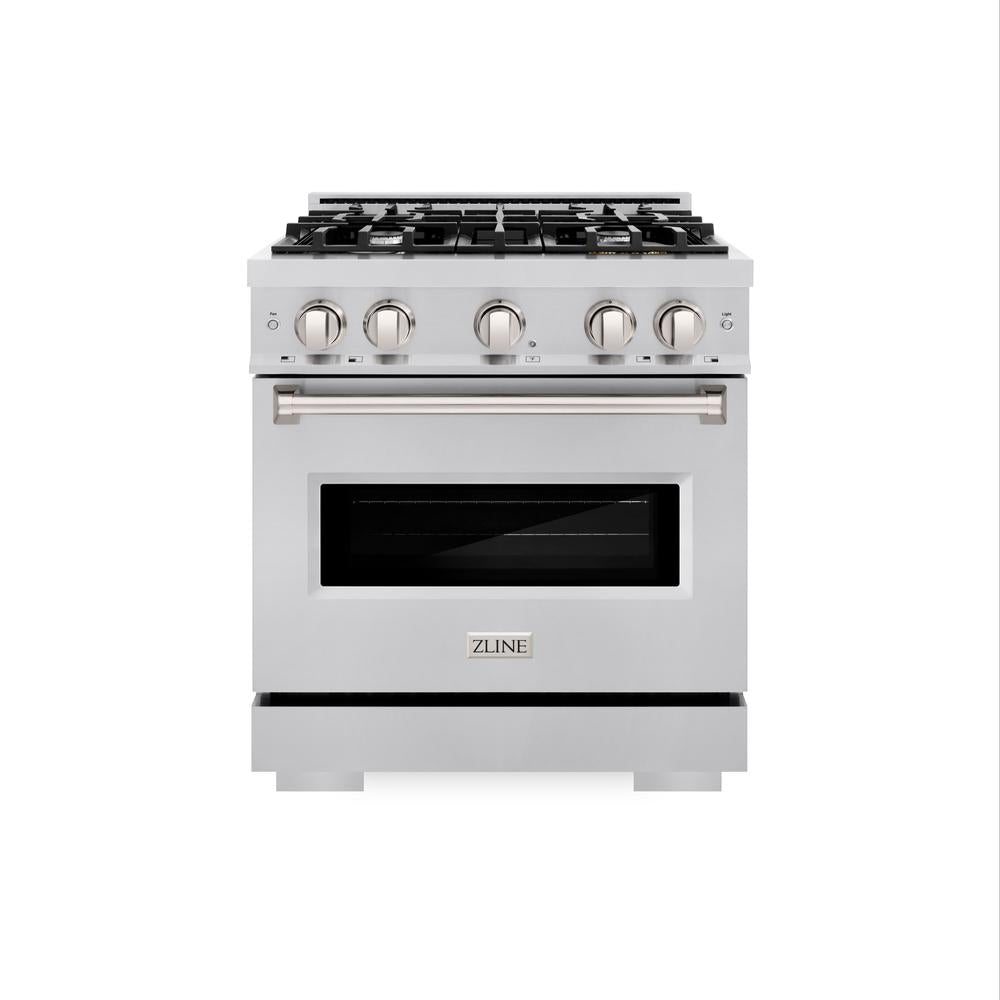 ZLINE Classic 30-inch range in stainless steel CDR30, front view