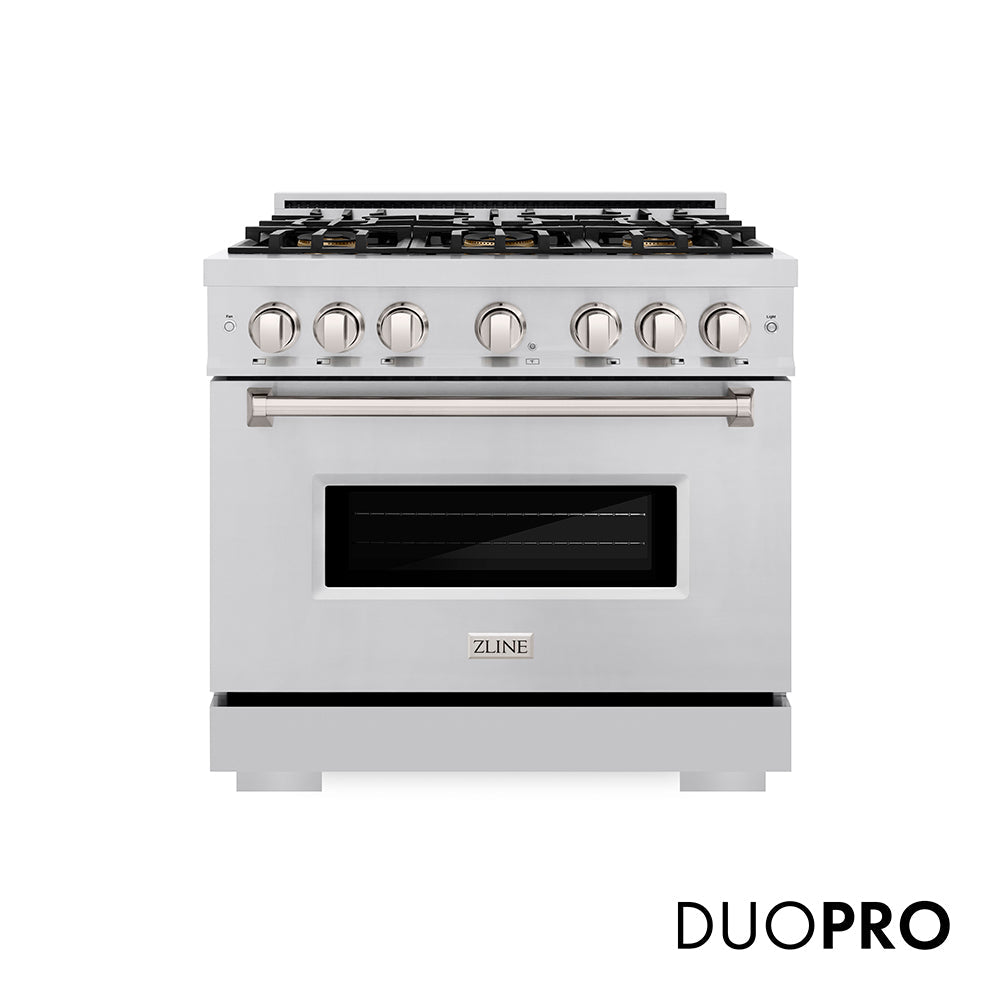 ZLINE Classic 36-inch range in stainless steel PCDR36