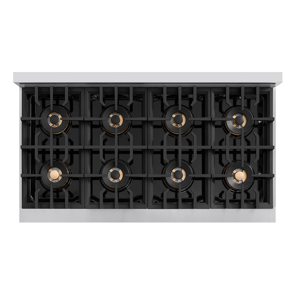 ZLINE Classic 48-inch range in stainless steel PCDR48, from above
